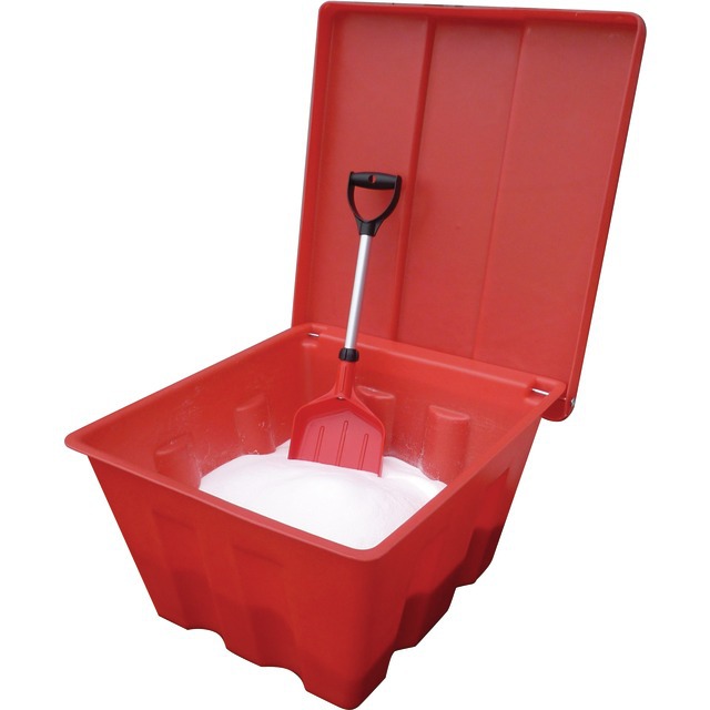 BAC A SEL Sable Absorbant Rouge avec Pelle référence fournisseur 1971030